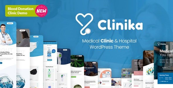دانلود قالب پزشکی Clinika برای وردپرس