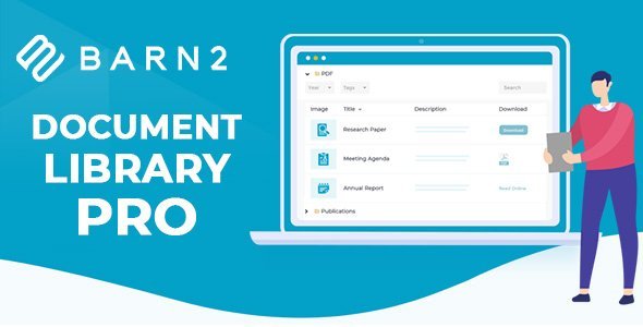 دانلود افزونه Barn2 Document Library Pro برای وردپرس