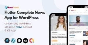 دانلود اپلیکیشن خبری فلاتر وردپرس Newsfreak