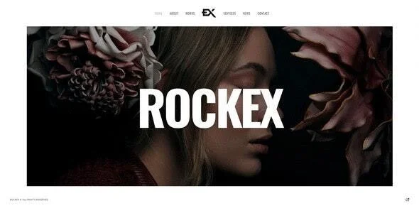 دانلود قالب تک صفحه Rockex برای وردپرس