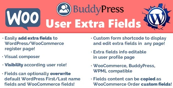 دانلود افزونه User Extra Fields برای وردپرس