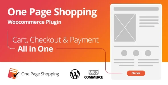 دانلود افزونه WooCommerce One Page Shopping
