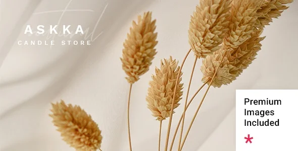 دانلود قالب فروشگاه شمع Askka برای وردپرس