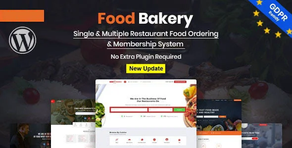 دانلود قالب دایرکتوری رستوران FoodBakery برای وردپرس