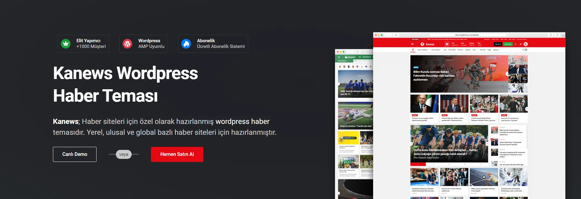 دانلود قالب خبری وردپرس Kanews