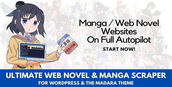 دانلود افزونه Ultimate Web Novel and Manga Scraper برای وردپرس