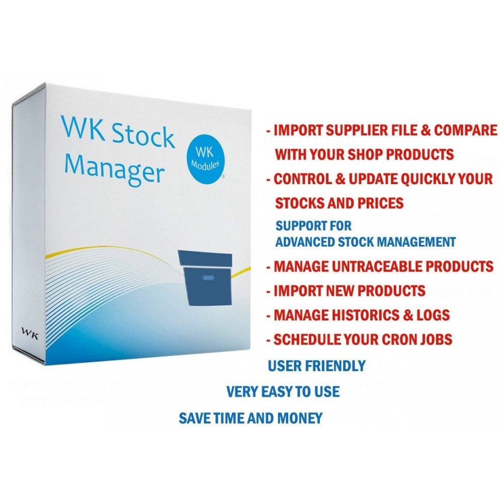 دانلود ماژول Wk Stock Manager برای پرستاشاپ