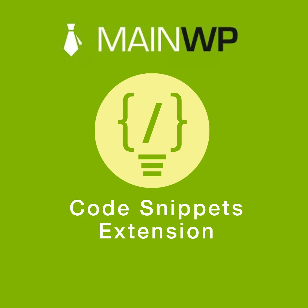دانلود افزونه MainWP Code Snippets