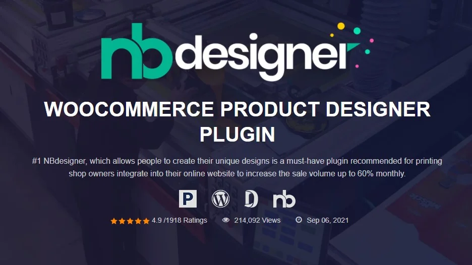دانلود افزونه nbdesigner WooCommerce Product Designer