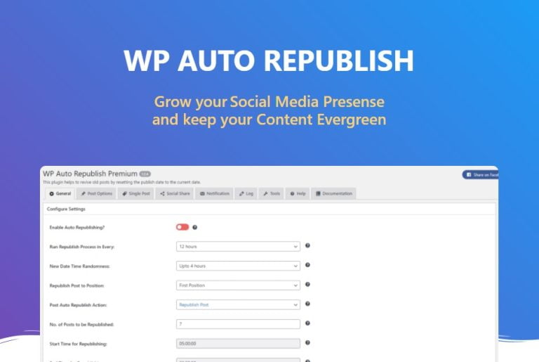 دانلود افزونه WP Auto Republish Pro برای وردپرس