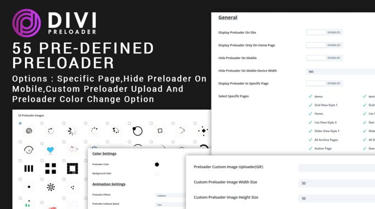 دانلود افزونه DP Preloader برای قالب دیوی