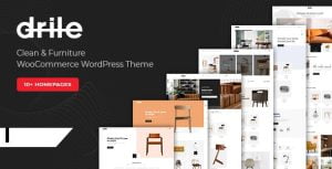 دانلود قالب فروشگاه لوازم خانگی Drile برای ووکامرس