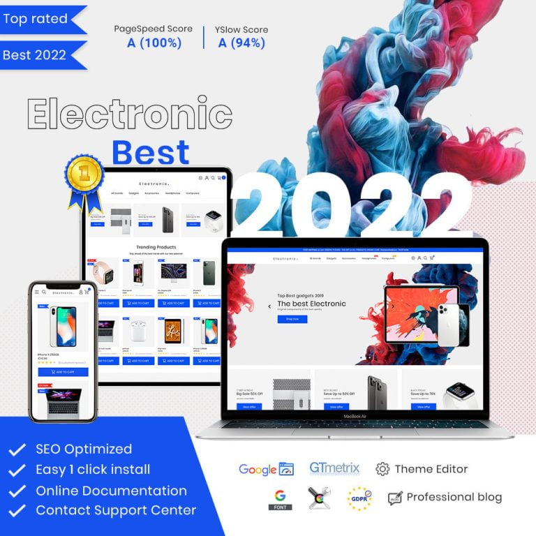 دانلود قالب Electronics & Computers برای پرستاشاپ