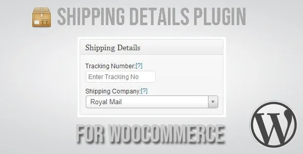 دانلود افزونه Shipping Details برای ووکامرس