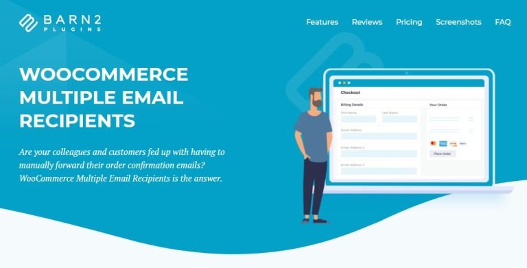 دانلود افزونه Barn2 WooCommerce Multiple Email Recipients