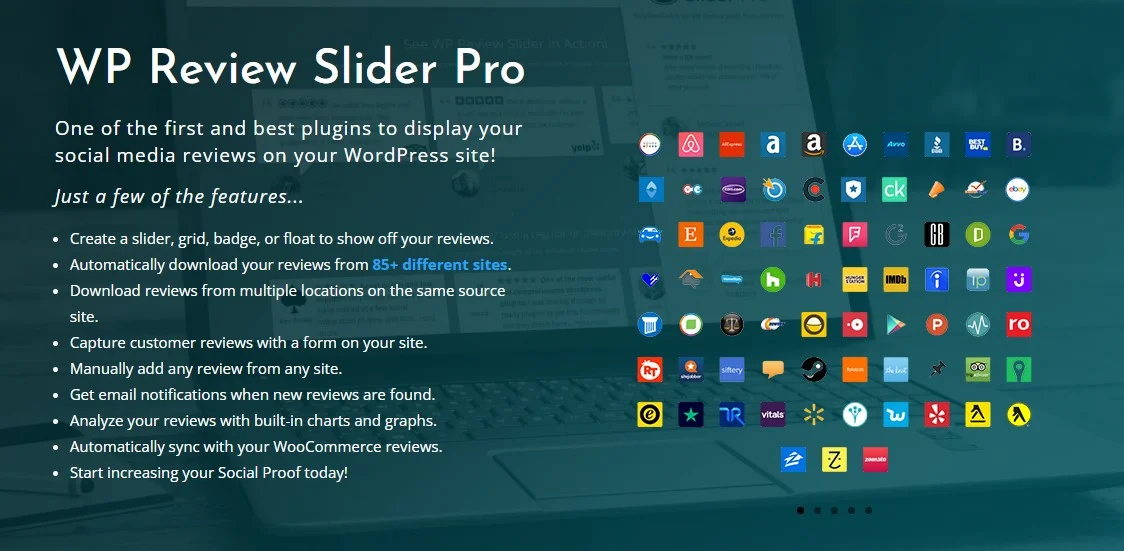 دانلود افزونه WP Review Slider Pro برای وردپرس