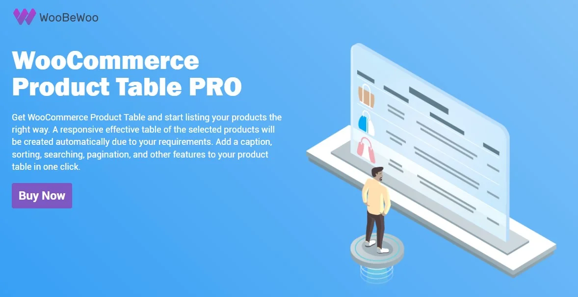 دانلود افزونه WooBeWoo WooCommerce Product Table PRO