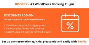 دانلود ادآن Bookly Discounts برای افزونه بوکلی