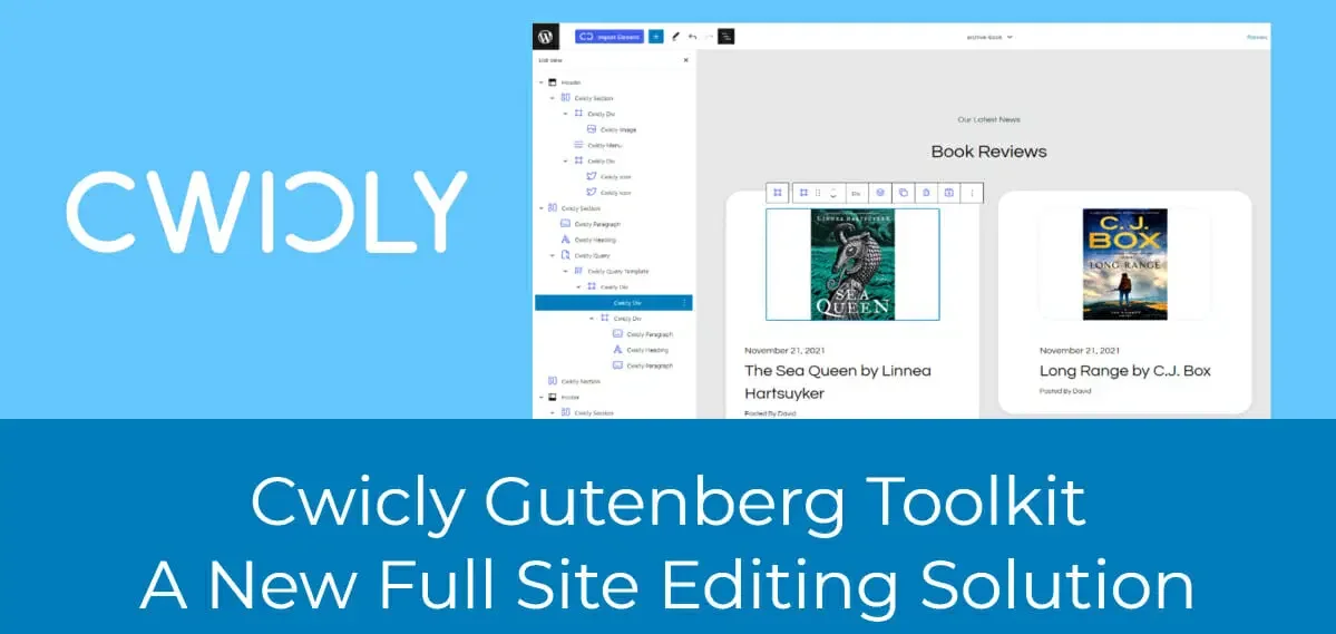 دانلود سایت ساز Cwicly برای وردپرس