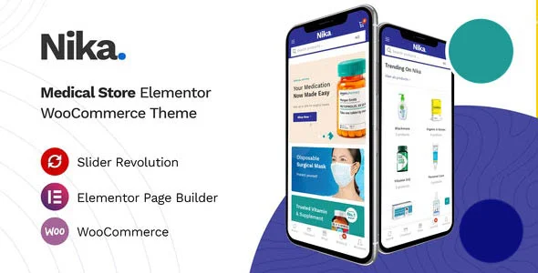 دانلود قالب پزشکی Nika برای وردپرس