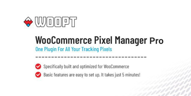 دانلود افزونه Woopt WooCommerce Pixel Manager Pro