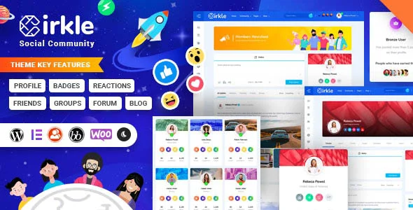 دانلود قالب Cirkle برای وردپرس