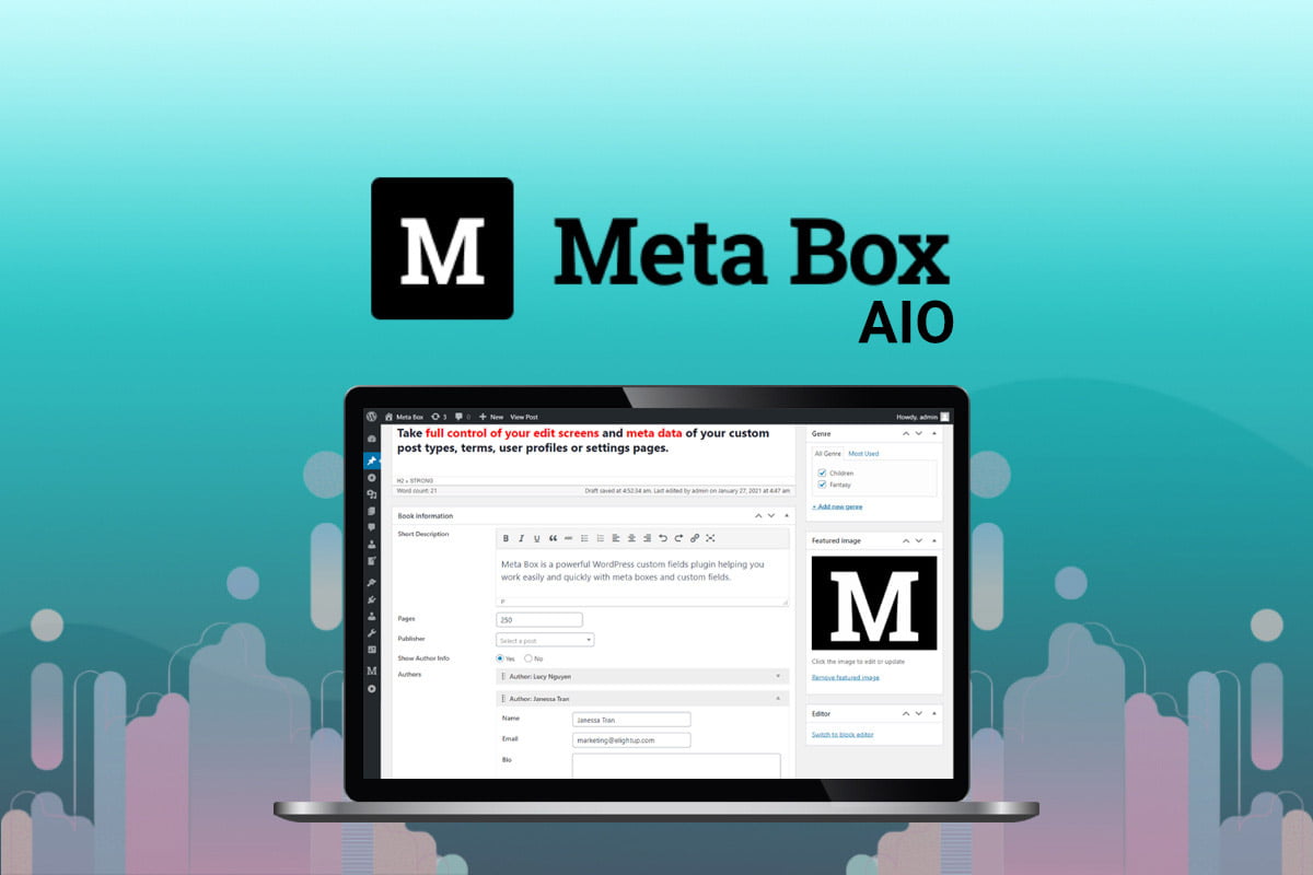 دانلود افزونه Meta Box AIO برای وردپرس