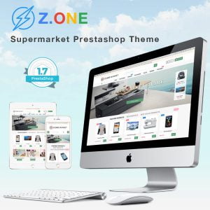 دانلود قالب سوپرمارکت آنلاین ZOne برای پرستاشاپ