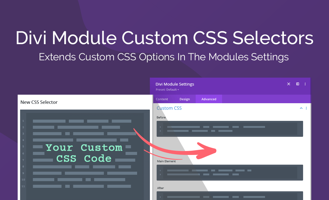 دانلود افزونه Divi Module Custom CSS Selectors