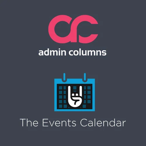 دانلود ادآن Admin Columns Pro Events Calendar