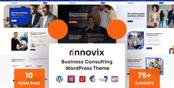 دانلود قالب شرکتی Innovix برای وردپرس