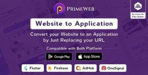 دانلود اپلیکیشن فلاتر Prime Web