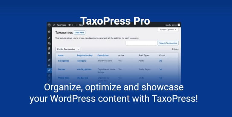 دانلود افزونه TaxoPress Pro برای وردپرس