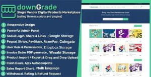 دانلود اسکریپت PHP فروشگاهی downGrade