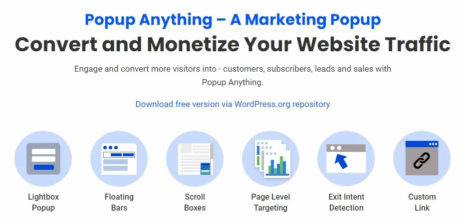 دانلود افزونه Popup Anything On Click Pro برای وردپرس