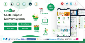 دانلود اپلیکیشن فروشگاه مواد غذایی 6amMart
