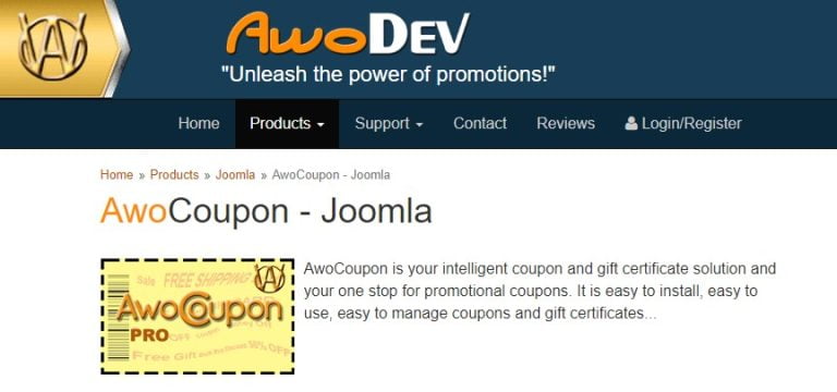 دانلود افزونه AwoCoupon برای جوملا