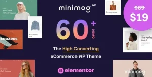 دانلود قالب فروشگاهی MinimogWP برای وردپرس