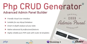 دانلود اسکریپت PHP CRUD Generator