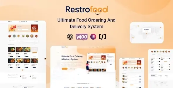 دانلود قالب سفارش آنلاین غذا RestroFood برای وردپرس