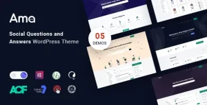 دانلود قالب AMA برای وردپرس