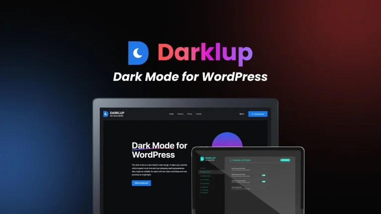 دانلود افزونه دارک مود Darklup Pro برای وردپرس