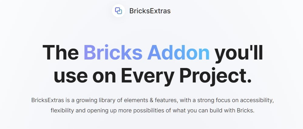 دانلود ادآن BricksExtras برای بریکس