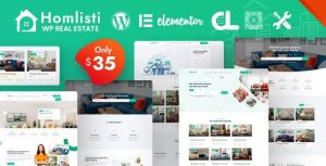 دانلود قالب راستچین املاک وردپرس Homlisti