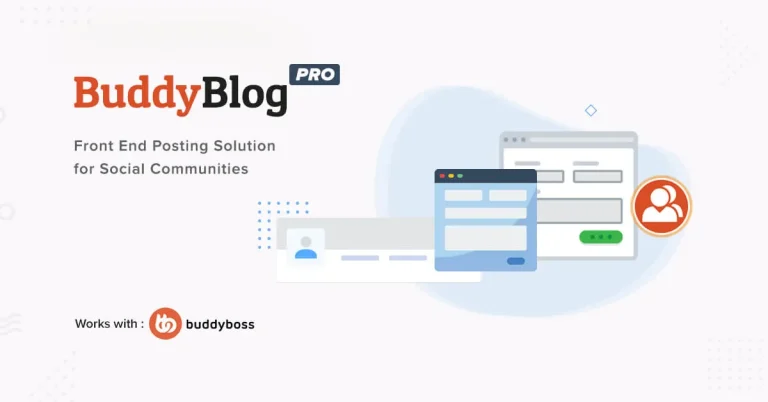 دانلود افزونه BuddyBlog Pro