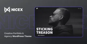 دانلود قالب پورتفولیو خلاقانه Nicex برای وردپرس