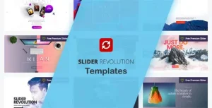 دانلود مجموعه تمپلیت های رسمی پیش ساخته Revolution Slider
