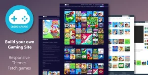 دانلود اسکریپت پرتال HTML5 بازی آنلاین CloudArcade