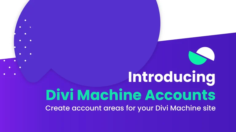 دانلود افزونه Divi Machine Accounts