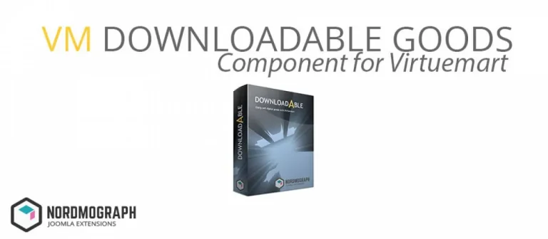 دانلود VM Downloadable Goods Component برای Virtuemart